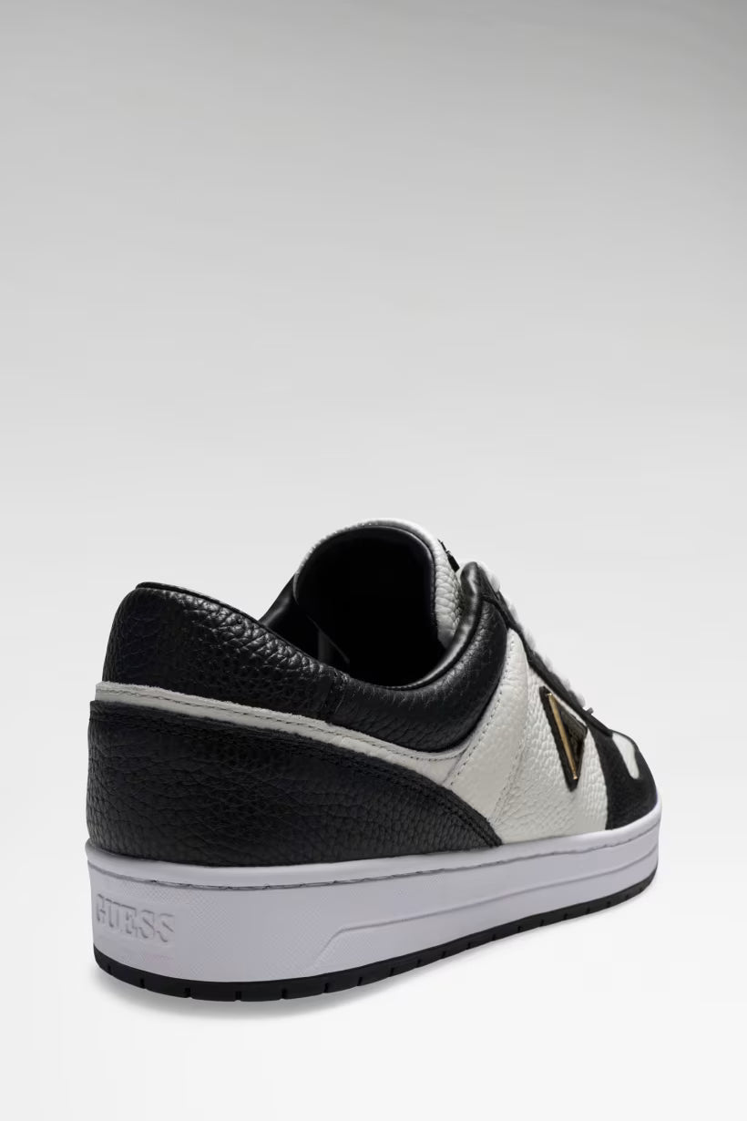 GUESS UDDENT GENUINE LEATHER SNEAKER