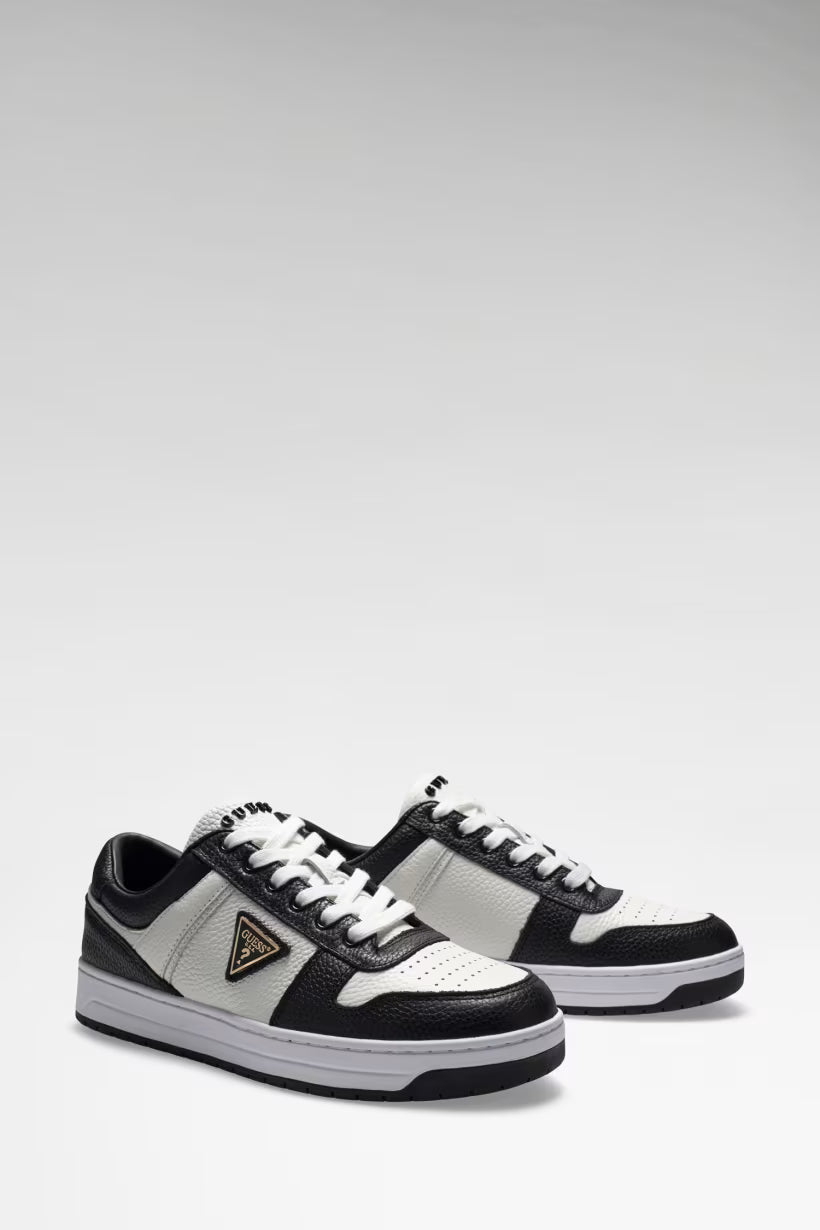 GUESS UDDENT GENUINE LEATHER SNEAKER