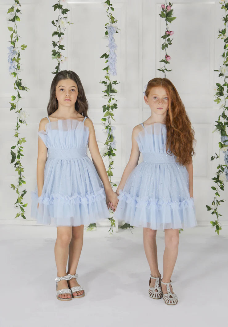 FUN FUN GIRLS DRESS SEQUINS