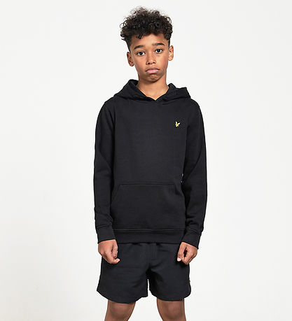 LYLE & SCOTT KIDS BRUSH LOGO HOODIE