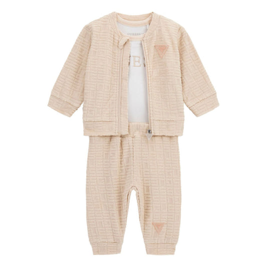 GUESS BABY ACTIVE TOP - LS BODY & PANTS SET