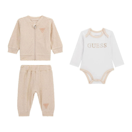 GUESS BABY ACTIVE TOP - LS BODY & PANTS SET