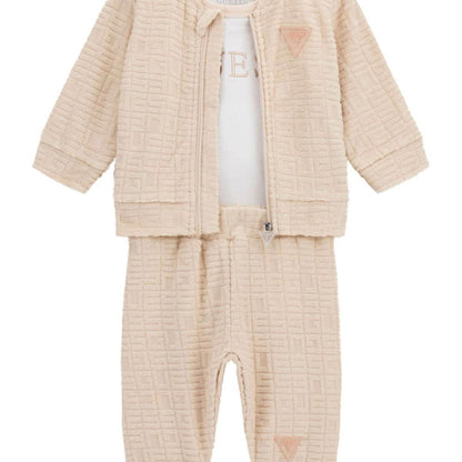 GUESS BABY ACTIVE TOP - LS BODY & PANTS SET