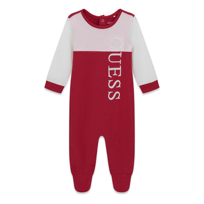 GUESS KIDS COTTON LOGO BODYSUIT