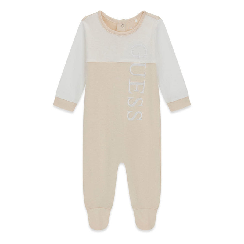 GUESS KIDS COTTON LOGO BODYSUIT
