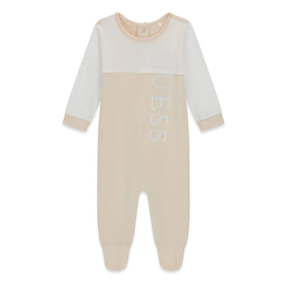 GUESS KIDS COTTON LOGO BODYSUIT