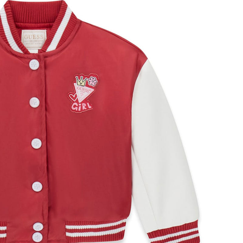 GUESS KIDS NYLON OVERSIZED PADDED JACKET