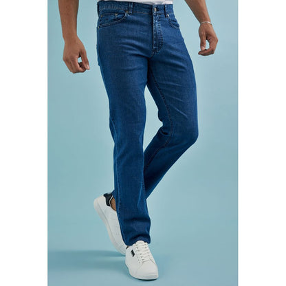 GUY LAROCHE FIVE-POCKET REGULAR FIT JEANS