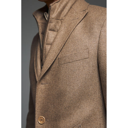 GUY LAROCHE COAT WITH DETACHABLE VEST