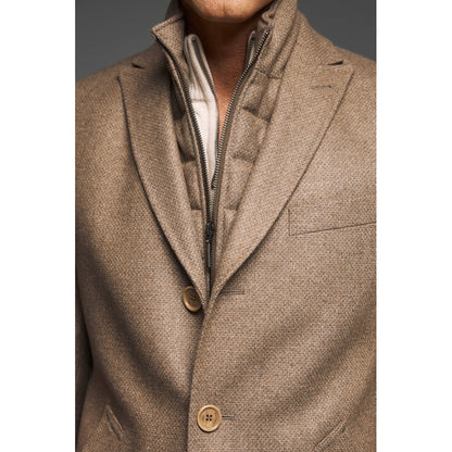 GUY LAROCHE COAT WITH DETACHABLE VEST