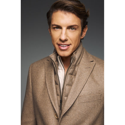 GUY LAROCHE COAT WITH DETACHABLE VEST