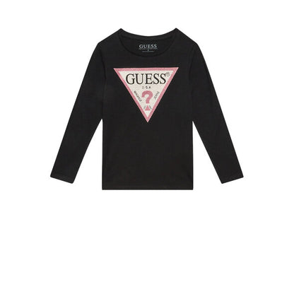 GUESS KIDS GIRLS RHINESTONES TRIANGLE T SHIRT