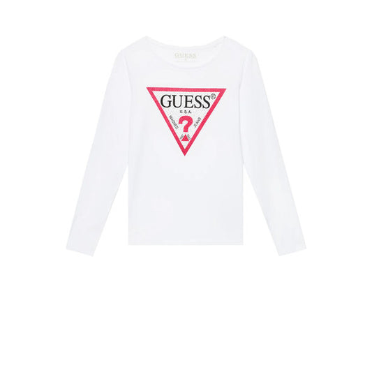 GUESS KIDS GIRLS RHINESTONES TRIANGLE T SHIRT