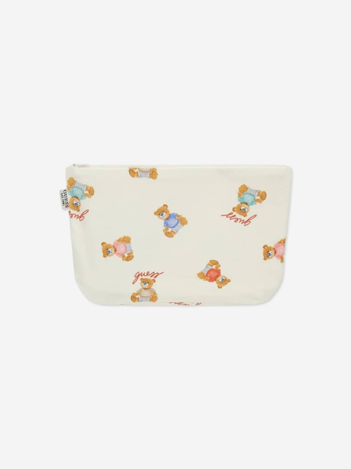 GUESS BABY TEDDY BEAR BODYSUIT GIFT SET IN IVORY