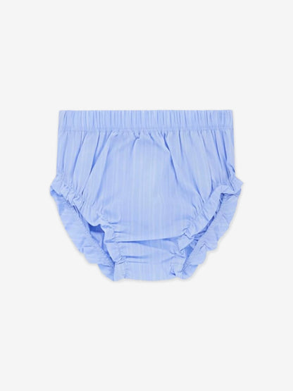 GUESS KIDS SET POPLIN DRESS & PANTIES