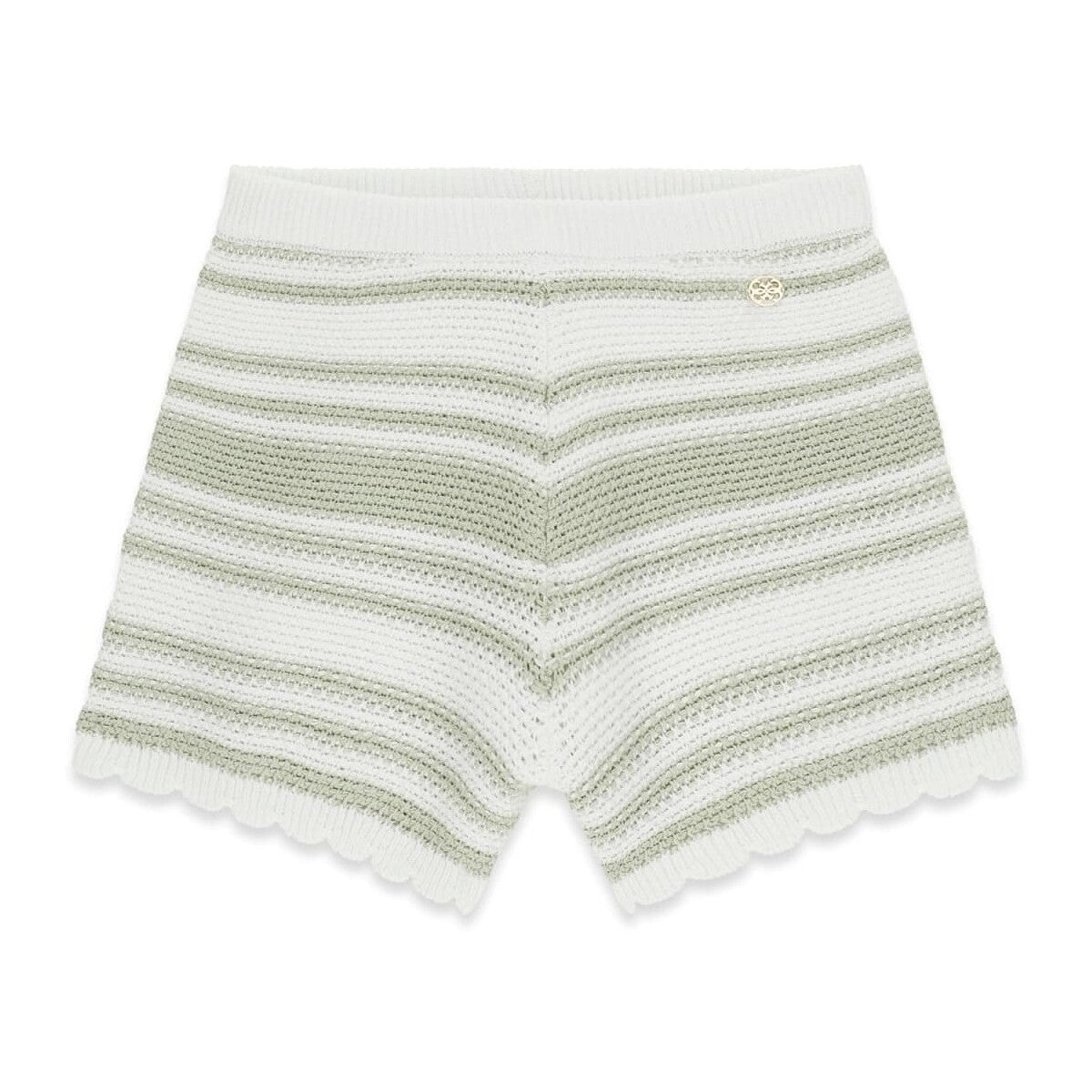 GUESS KIDS COTTON CROCHET REGULAR SHORTS