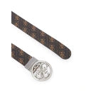 GUESS MILANO ADJUSTABLE & REVERSIBLE LEATHER BELT