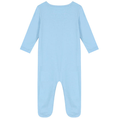 GUESS NEWBORN TRIANGLE LOGO OVERALL