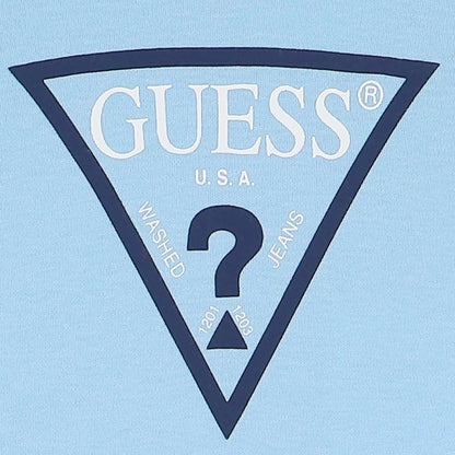 GUESS NEWBORN TRIANGLE LOGO OVERALL