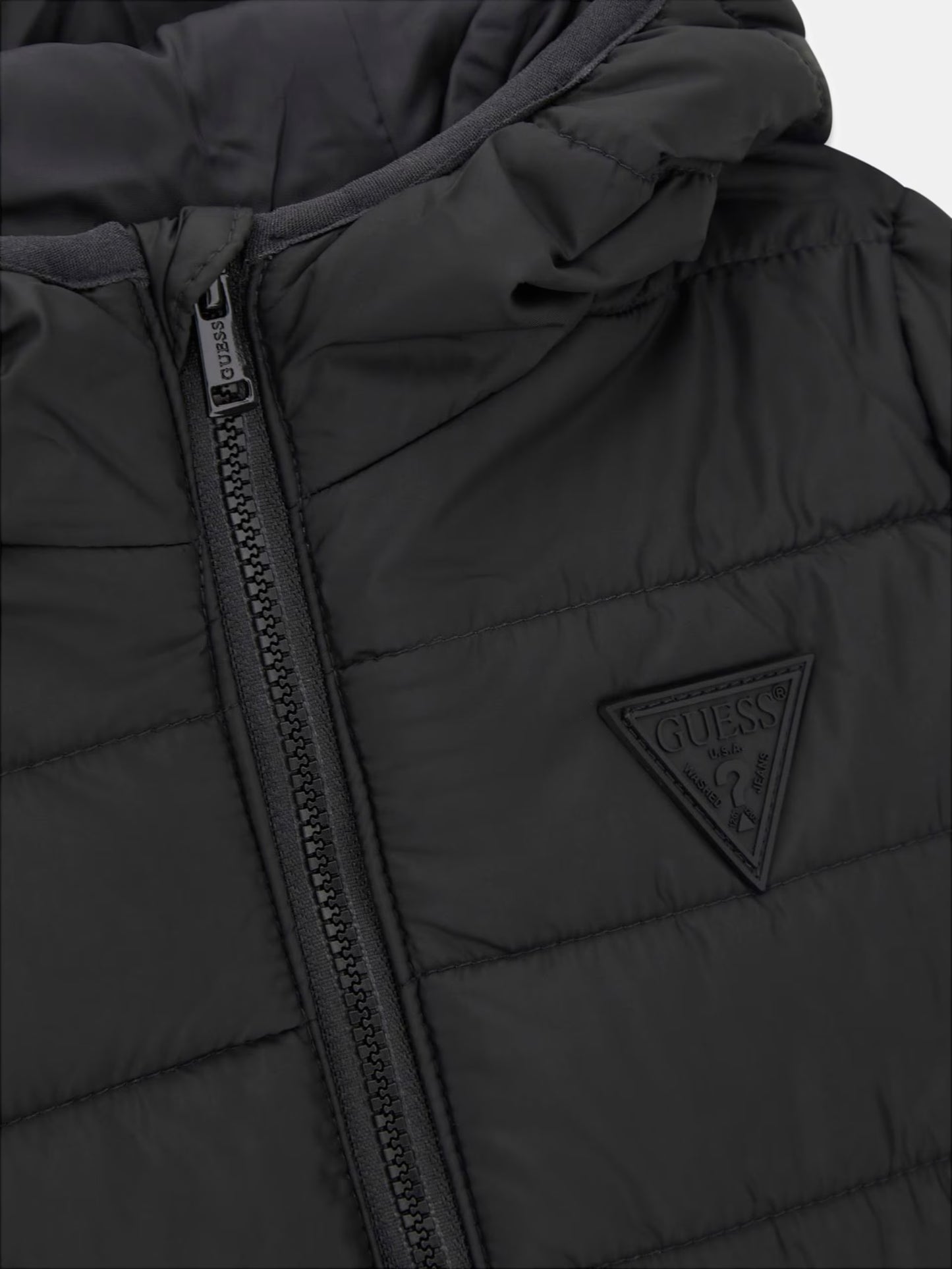 GUESS HOODED PUFFER JACKET