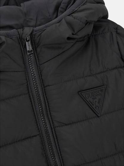 GUESS HOODED PUFFER JACKET