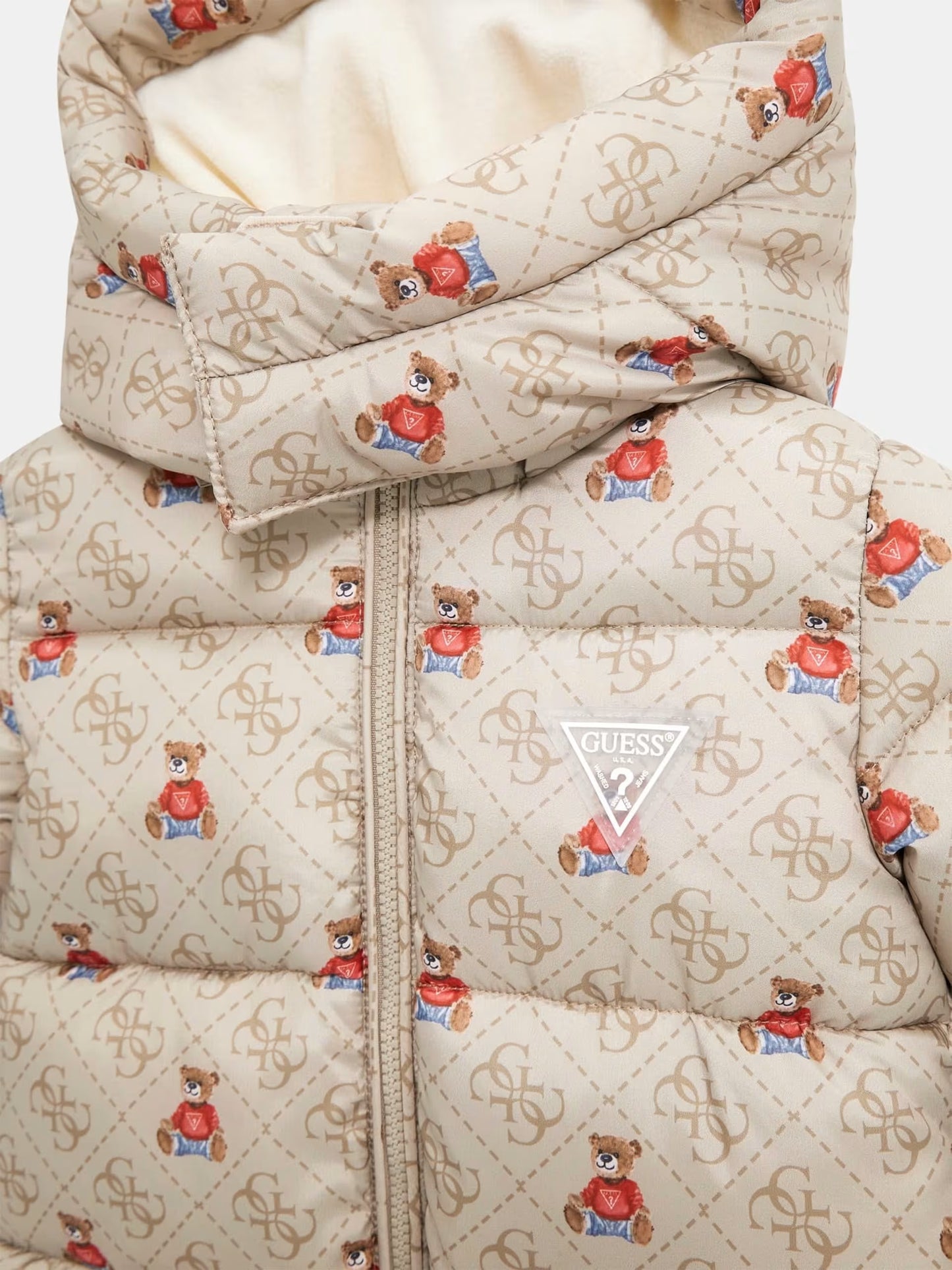 GUESS KIDS HOODED PADDED LS OVERALL