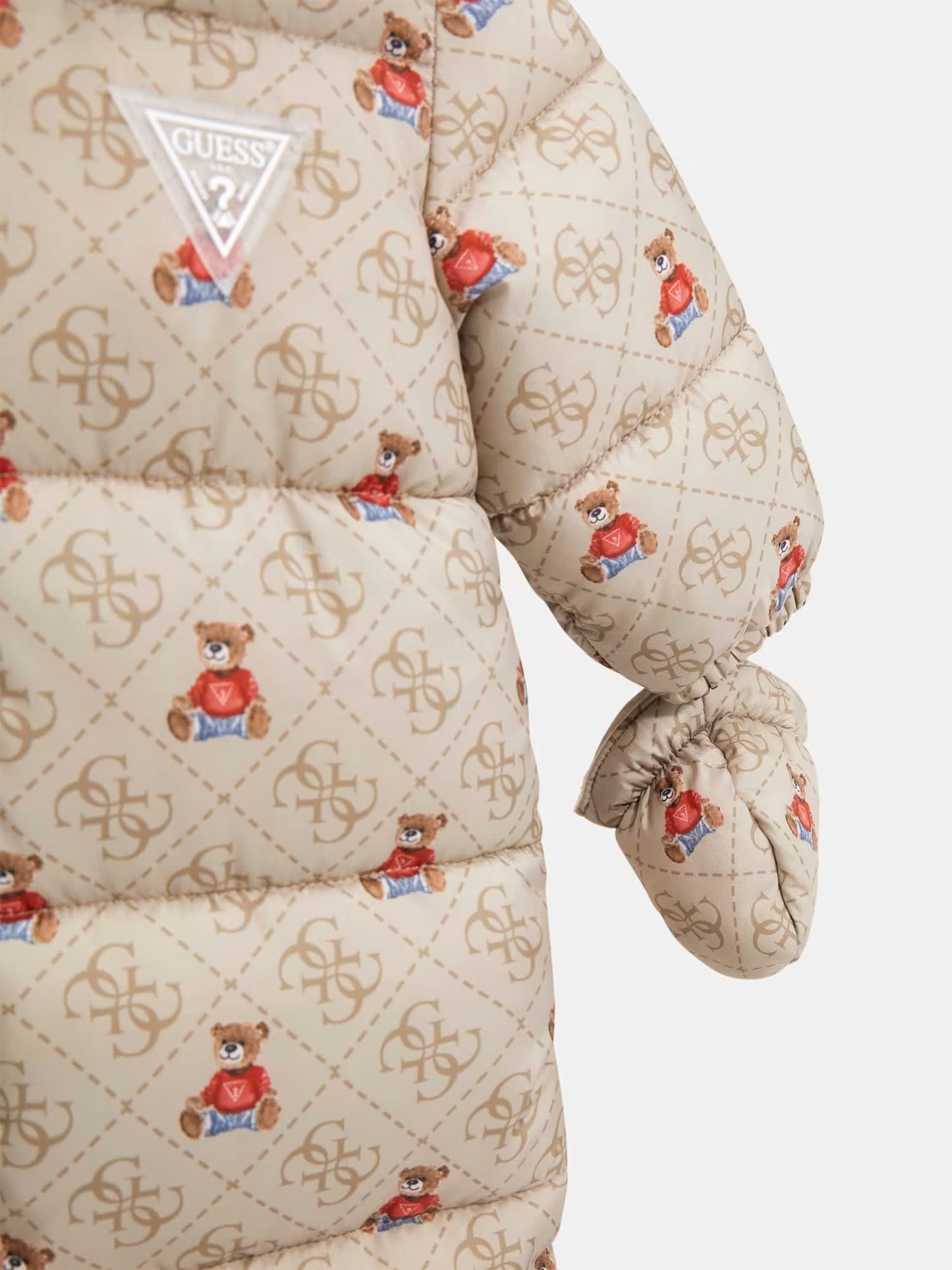 GUESS KIDS HOODED PADDED LS OVERALL