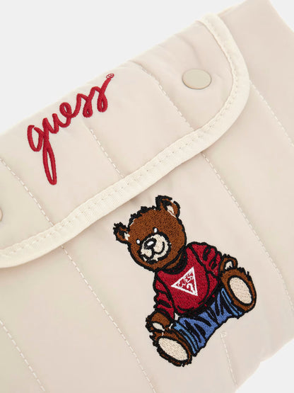 GUESS BEAR EMBROIDERED BABY CHANGING MAD