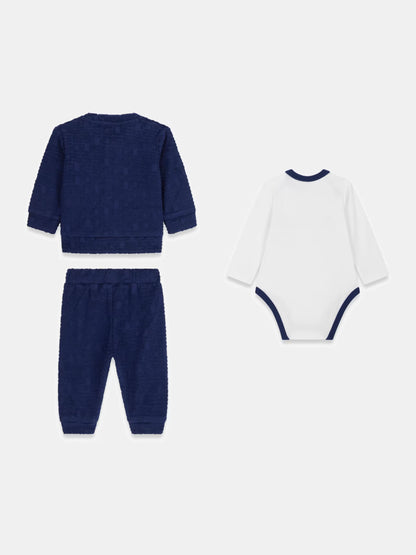 GUESS BABY ACTIVE TOP - LS BODY & PANTS SET
