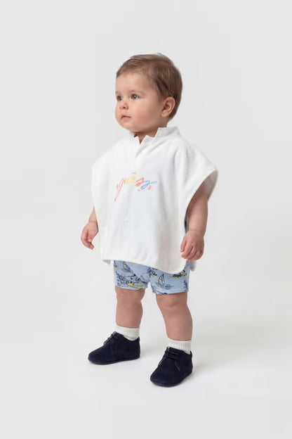 GUESS KIDS BABY PONCHO TOWEL