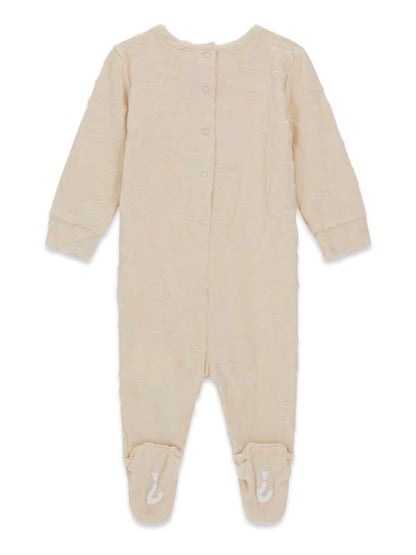 GUESS KIDS JACQUARD BABY TERRY OVERALL