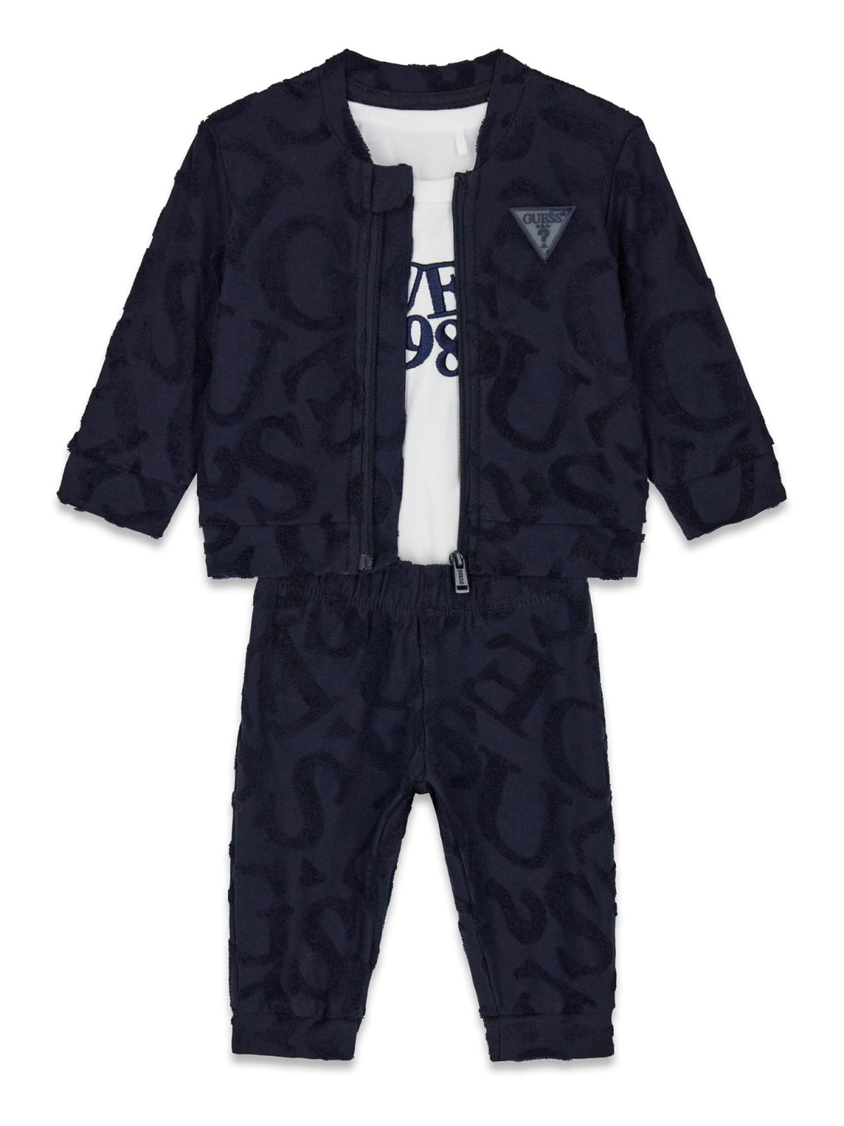 GUESS KIDS 3 PIECES COTTON SET