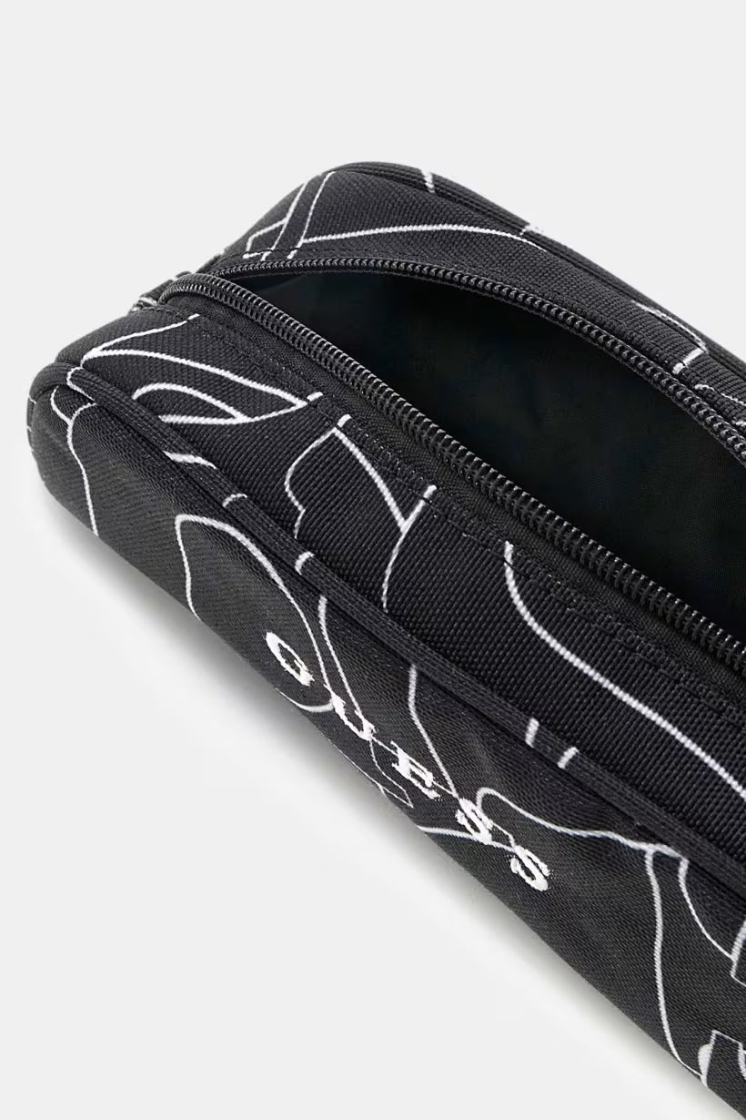 GUESS KIDS ALLOVER PRINT PENCIL CASE