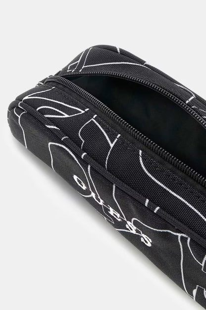 GUESS KIDS ALLOVER PRINT PENCIL CASE