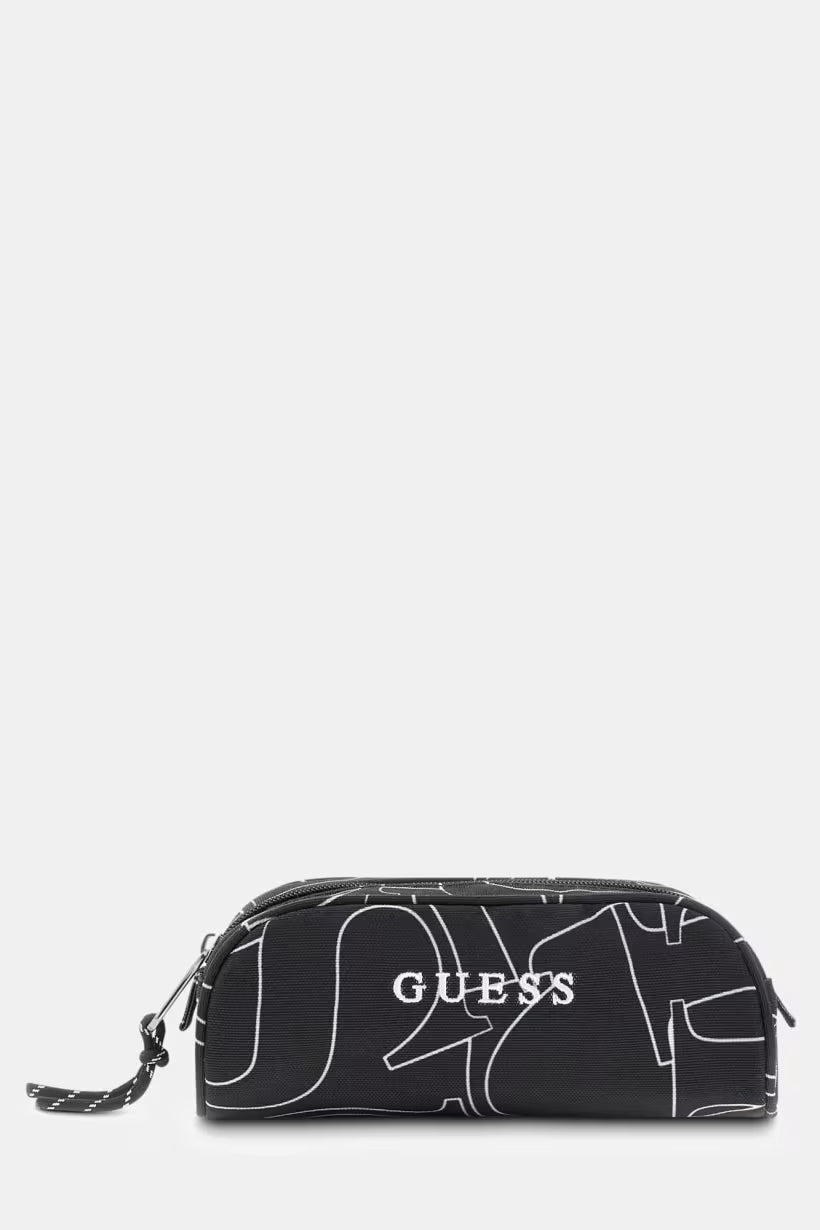 GUESS KIDS ALLOVER PRINT PENCIL CASE