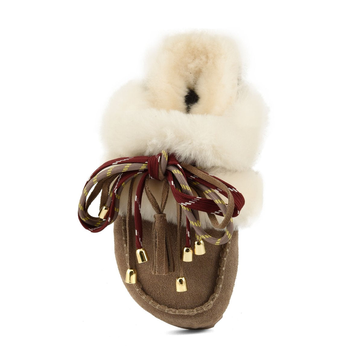 COLORS OF CALIFORNIA SLOFI SHEEPSKIN LEATHER CLOG WITH SHEARLING LINING