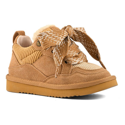 COLORS OF CALIFORNIA KIDS MIWOK SUEDE LEATHER SNEAKERS