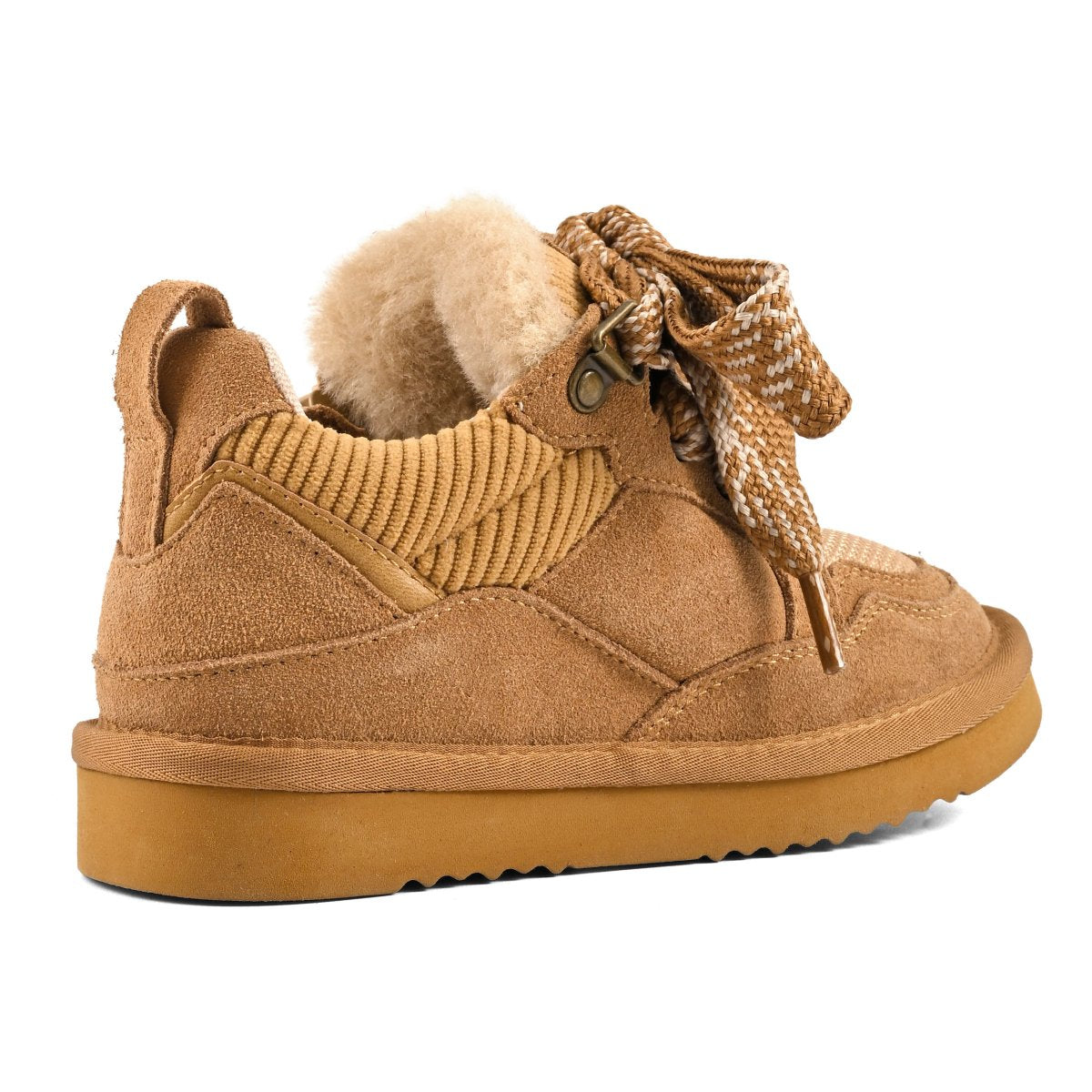 COLORS OF CALIFORNIA KIDS MIWOK SUEDE LEATHER SNEAKERS
