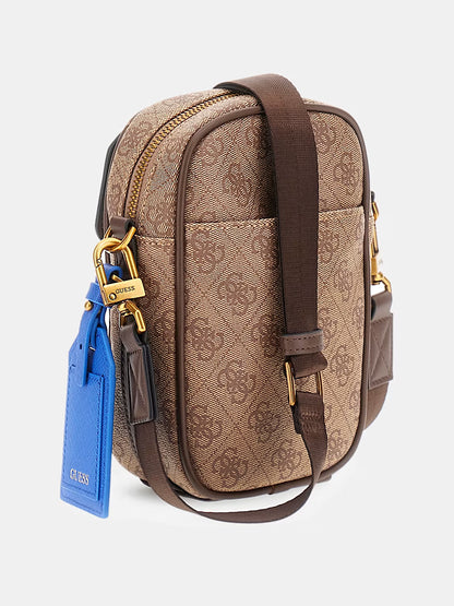 GUESS MAN MILANO MICRO LOCO CROSSBODY BAG