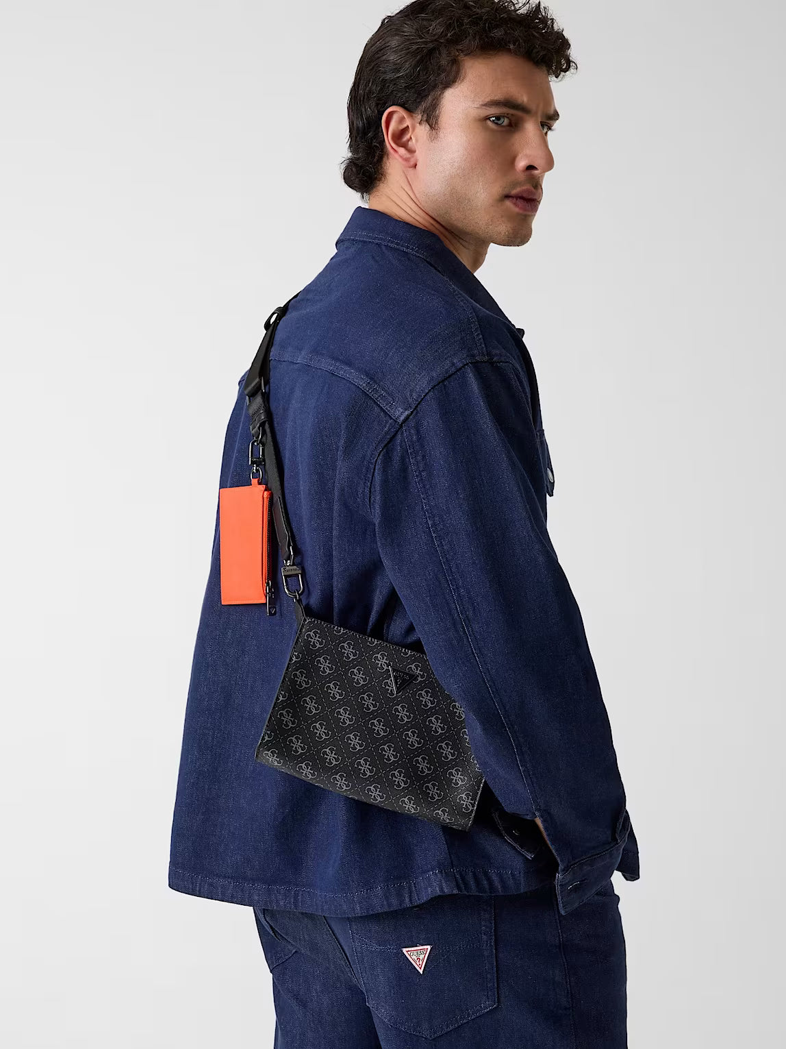 GUESS MILANO CROSSBODY TOP ZIP BAG