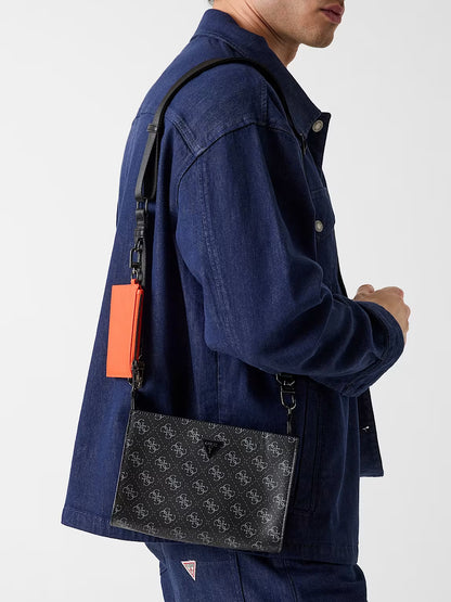 GUESS MILANO CROSSBODY TOP ZIP BAG