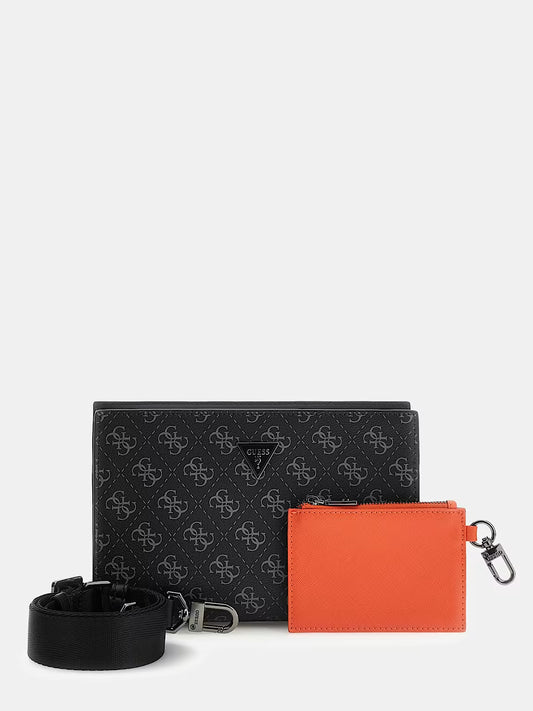 GUESS MILANO CROSSBODY TOP ZIP BAG