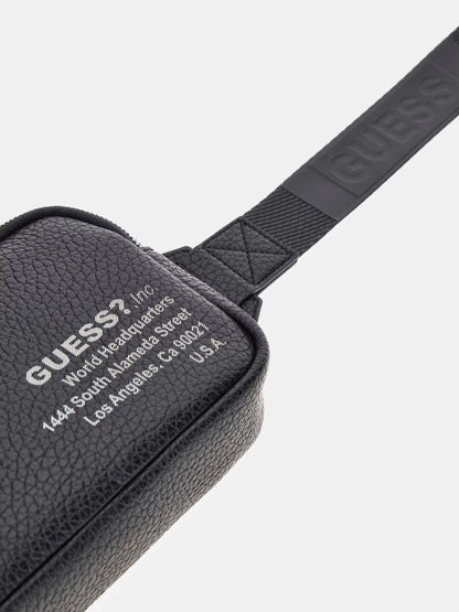 GUESS JEANS NEW YORK SQUARED BUMBAG