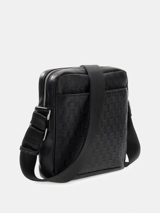 GUESS JEANS TORINO TOP ZIP CROSSBODY BAG