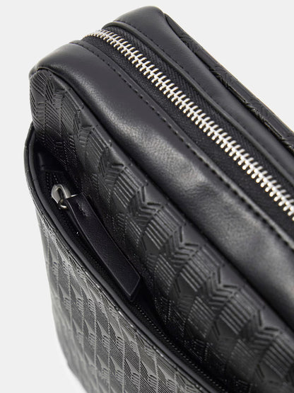 GUESS JEANS TORINO TOP ZIP CROSSBODY BAG