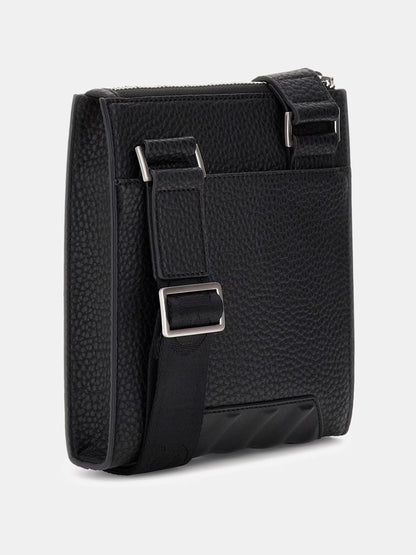 GUESS JEANS TORINO FLAT CROSSBODY BAG