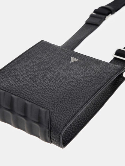 GUESS JEANS TORINO FLAT CROSSBODY BAG