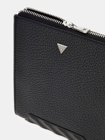 GUESS JEANS TORINO FLAT CROSSBODY BAG