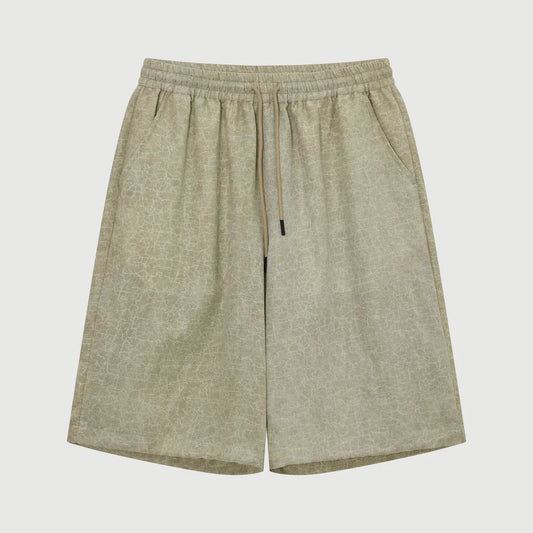 ACUPUNCTURE FASHION CRACKED SHORTS