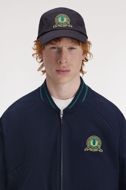 FRED PERRY TENNIS BADGE SPANEL TWILL CAP